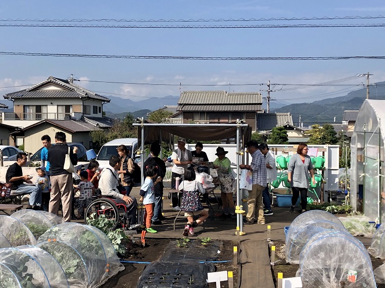 谷田農園で収穫祭を開催しました