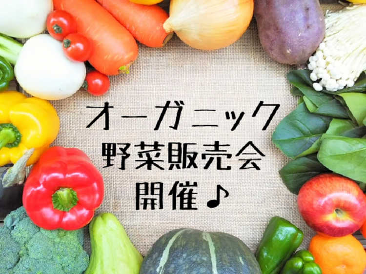 有機野菜セミナー開催！上足洗は野菜販売会も。